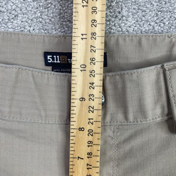 5.11 Tactical Stryke Cargo Pants Men's 32X31 Beige Straight Pockets Hunting - Picture 10 of 13